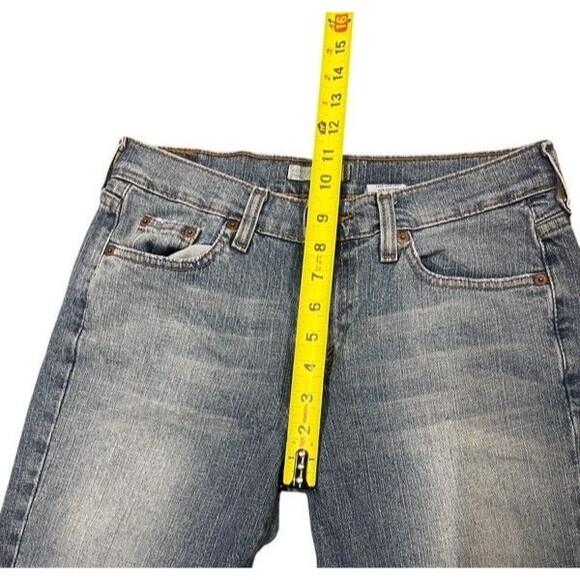 Levis 515 Medium Wash Boot Cut Denim Jeans Womens 6 Medium - Picture 8 of 11